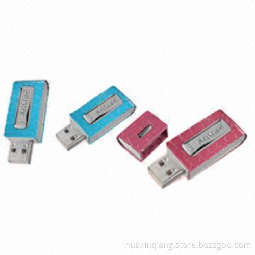 USB Drive with ABS Plastic Material, 128MB-64GB Capacity, Color Custom, Logo Design, USB2.0/3.0